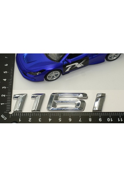 Dk Tuning Bmw 116i Bagaj Krom Metal Yazı Logo Arma