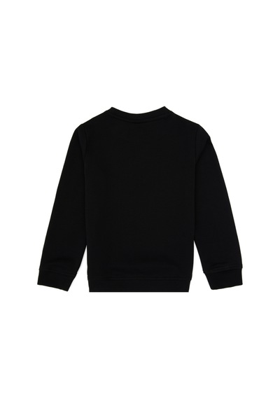 U.S. Polo Assn. Erkek Çocuk Siyah Bisiklet Yaka Sweatshirt 50313900-VR046