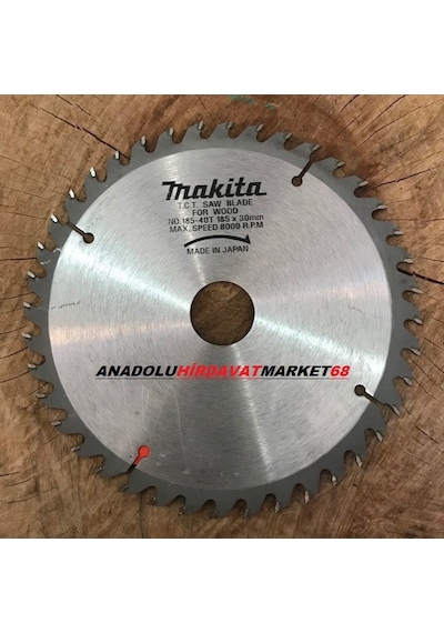 Makita 185mm Ahşap Kesici Testere Sunta Mdf Kesici 40t 30mm Eko