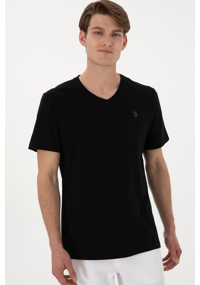 U.S. Polo Assn. Us. Polo Assn. Erkek Tişört 50298043-vr046 SIYAH