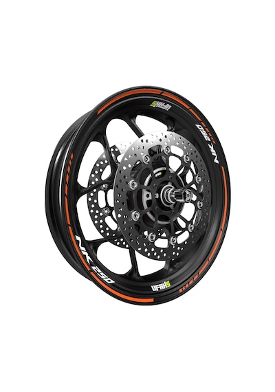 Cf Moto 250 Nk Jant Şeridi Turuncu