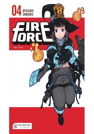 Fire Force 1-2-3-4-5 Manga Seti 5 Kitap / Anime-manga Sticker Ve Kartpostal