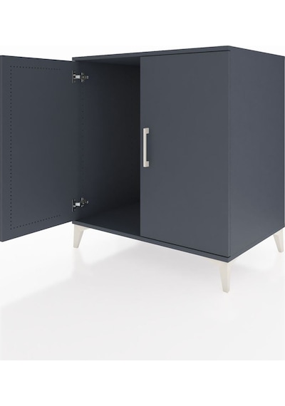 Kronos Şifonyer 2 Kapaklı 88x59x96 Antrasit-antrasit Antrasit