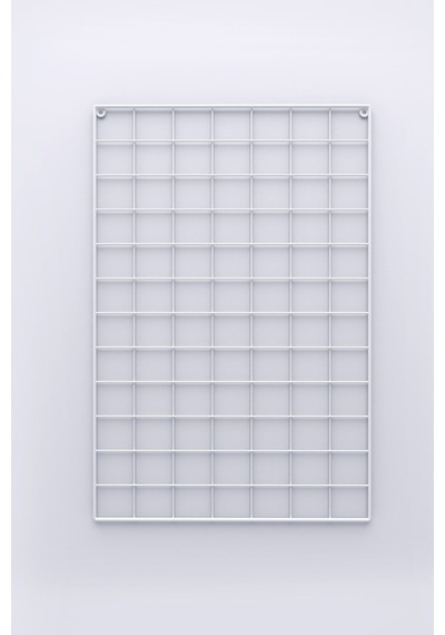 40x60 Metal Fotoğraf Askısı Tel Pano Beyaz 4 Adet Mini Mandal 2 Adet Kıskaç