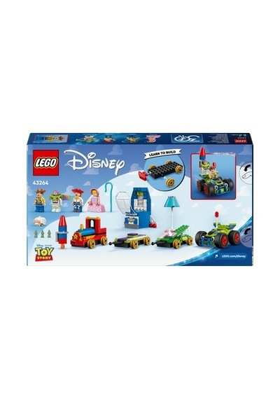 Lego Disney Ve Pixar Kutlama Treni, 4+ Çocuklar İçin Eğlenceli Set