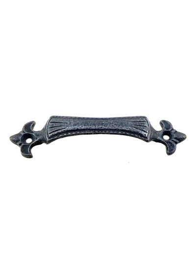 Ers Antika Tarz Dekoratif Pirinç Lale Mobilya Kulbu - 27x115 Mm, Oksit Diğer