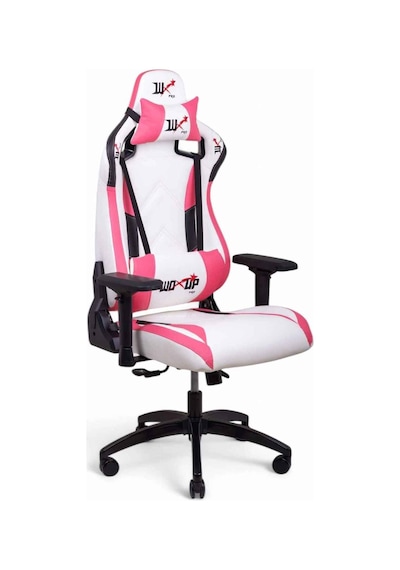 Prıme Pink Pulse Oyuncu Koltuğu Gaming Koltuk Gamer Koltuğu Pembe - Beyaz