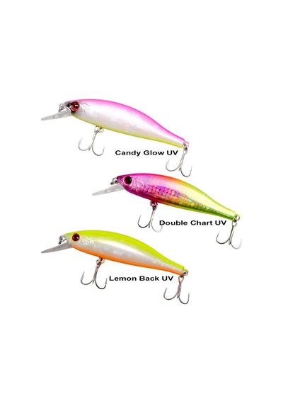 Ryuji Slalom Sinking 8cm 11gr Maket Yem - Pearl Chart Uv