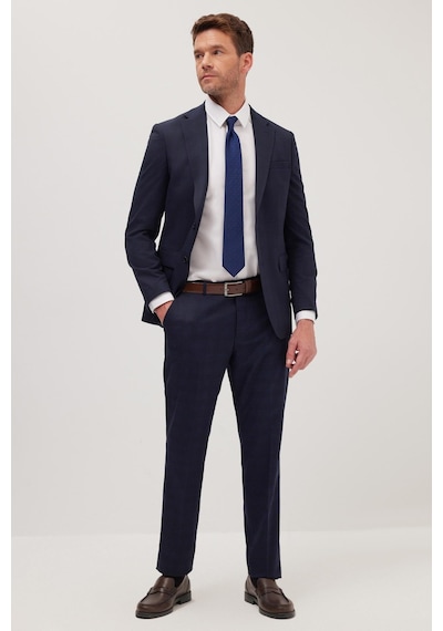 Tudors Erkek Slim Fit Mono Yaka Likralı Esnek Kumaş Lacivert Takım Elbise-41315 Lacivert Tudors Erkek Slim Fit Mono Yaka Likralı Esnek Kumaş Lacivert Takım Elbise-41315 Lacivert