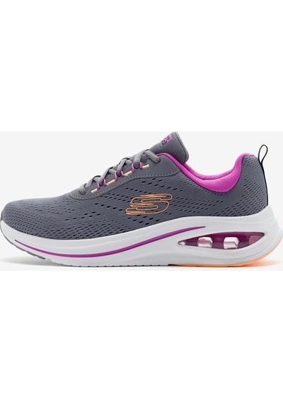 Skechers Skech - Air Meta - Aired Out Kadın Gri Spor Ayakkabı 150131 Gymt Gri