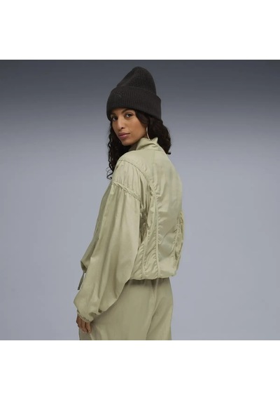 Puma Dare To Jacket Haki Kadın Fermuarlı Ceket Bej