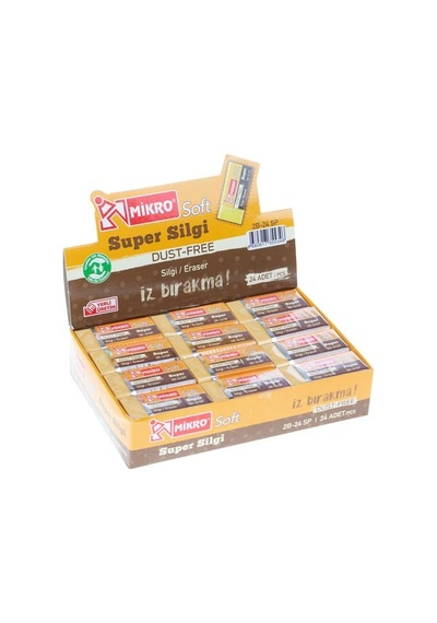 Mikro Silgi 2b-24spiralli Super Soft 24'lü Paket
