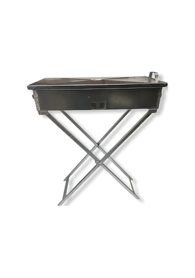 Demir Mangal Katlanır Ayaklı 65 Cm Inox