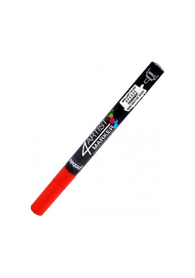 Pebeo 4Artist Oil Marker 2 Mm Yuvarlak Uç Red