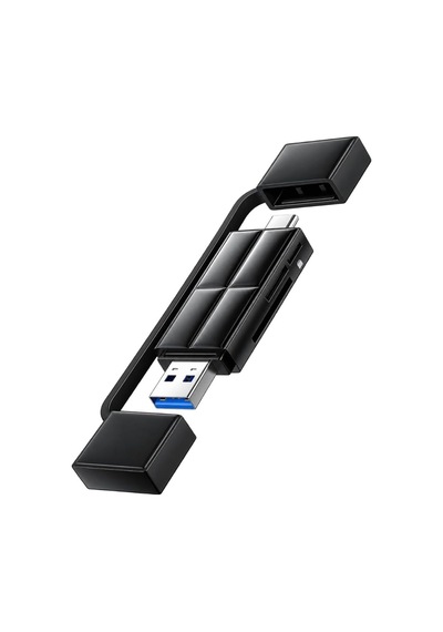 Tr Usb 3.0 Type-c Usb-a Sd Tf Micro Sd Kart Okuyucu 2'si 1 Arada Otg 5gbps