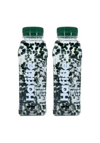 Hafifle Aloeveralı Ve Aromalı Tapyoka Toplu İçecek - Bubble Tea 350 Ml 2 Adet