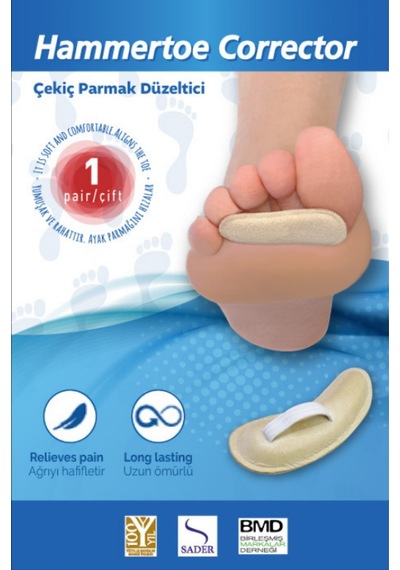 Kifidis 04 Kifidis Deri Kaplı Çekiç Parmak Düzeltici Std-s