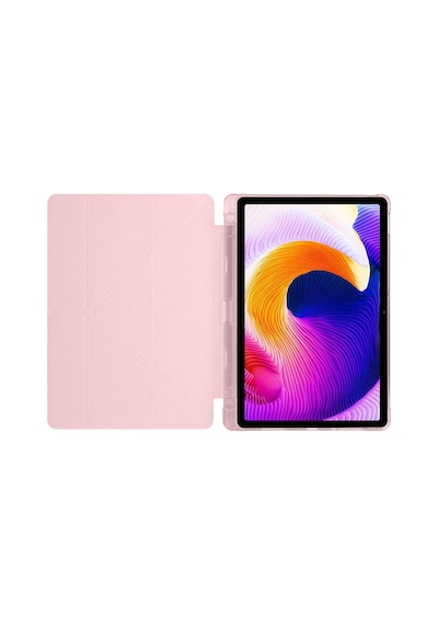 Redmi Pad Se 4g Kılıf Kalemlikli Mars Tablet Kılıfı - Rose Gold Arka Kapak