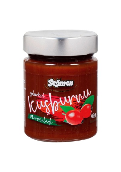 Seğmen Kuşburnu Marmelatı 370g - Doğal Ve Yoğun Kıvamlı Kahvaltılık 2'li Ekonomik Paket - 2 Ade Tarı