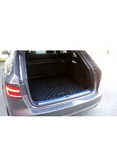 A6 Avant 2004-2011 C6 Kasa Bagaj Havuzu Sıyah Kaucuk Kokusuz 3d