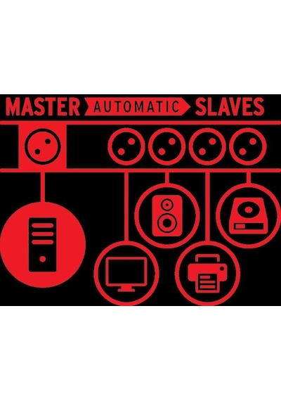 Brennenstuhl Premium-protect Master-slave 120.000a. Akım Korumalı 11 Soketli Priz