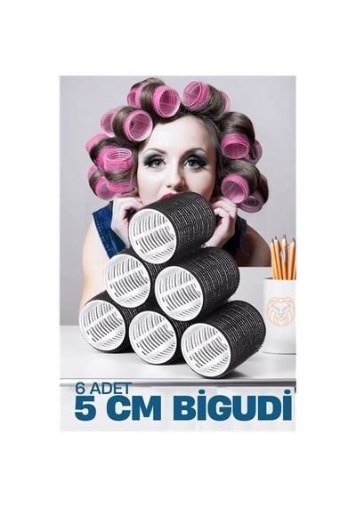 Zenvac 5 Cm Bigudi 6 Li Paket 719266 Zenvac29 Diğer