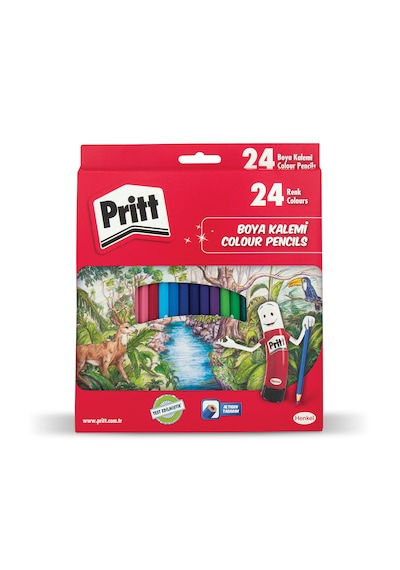 Pritt 1221351 Uzun Kuru Boya 24'lü