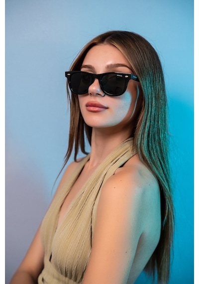 Montblack Mb 6802 01 Wayfarer Erkek Güneş Gözlüğü Siyah