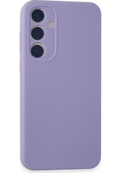 Samsung Uyumlu Galaxy A35 5g Uyumlu Kılıf First Silikon - Lila