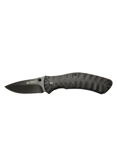Crkt İncendor 2078 Bk Siyah Kamp Çakı 17,5cm - Manuel, Plastik Sap, Kemerlikli