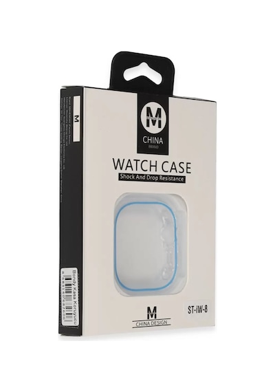 Movenchy Apple Watch Ultra 49mm Bondy Kasa Koruyucu - Mavi