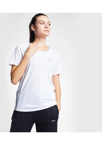 Lesconkadın Kısa Kollu T-shirt 24s-2204-24b 24btbb002204-beyaz