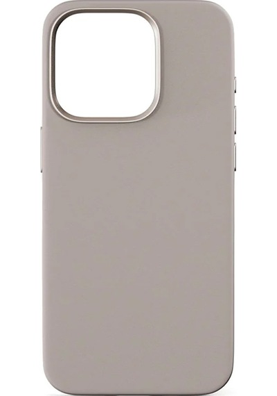 Epico Apple Uyumlu iPhone 16 Pro Max Mag+ Silikon Kılıf Titaniumium Beige Titanyum Gri