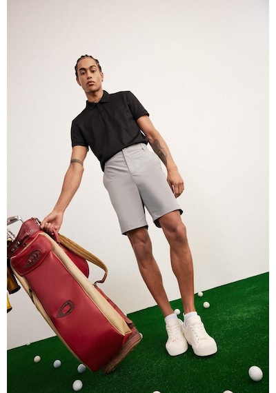 DeFactoFit Slim Fit Dar Kesim Sporcu Dokuma Şort D9249AX25SPGR67