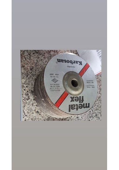 Karbosan Metal Taşlama Taşı 180x8x22.2 A24 Bf80