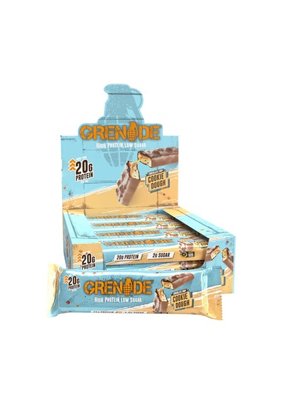 Grenade Protein Bar 60 Gr 12 Adet - Çikolata Parçacıklı Kurabiye