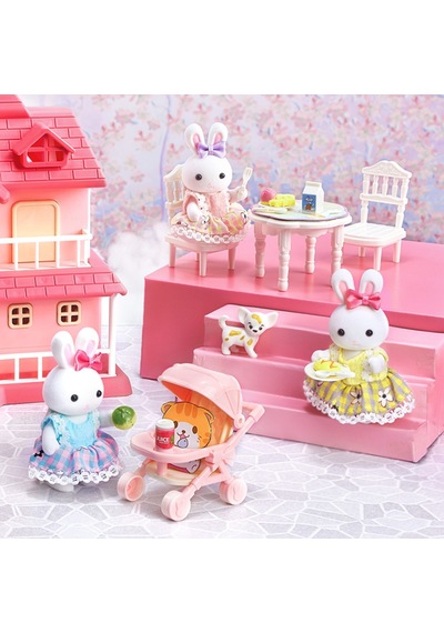 Bay Dreamy Mini Tavşan- Büyük Villa Oyun Seti