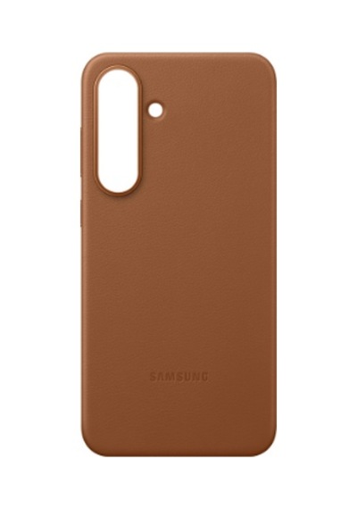 Samsung Galaxy S25 Fe Deri Kılıf - Taba