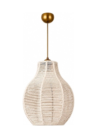 El Yapımı Tekli Sarkıt Avize 65x25 Cm Modern Dekoratif Tavan Lambası, Handmade Pendant Light, E27 Uyumlu, Salon Diğer