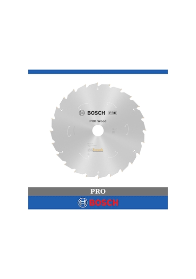 Bosch Pro 254x30 Mm 24 Diş Akülü Ahşap Daire Testere 2608842237