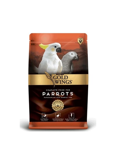 Gold Wings Premium Papağan Yemi 750 Gr