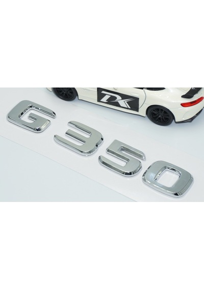 Dk Tuning G350 Bagaj Krom Abs 3m 3d Yazı Logo Benz İle Uyumlu