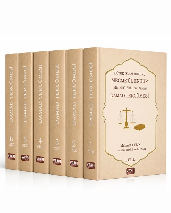 Mecmeül Enhur 6 Cilt Takım Damad Tercümesi
