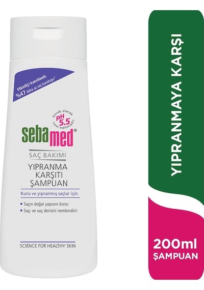 Sebamed Kuru ve Yıpranmış Saçlar İçin Nemlendirici Etkili Onarım Şampuanı 400 ML