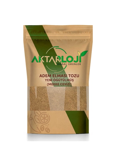 Aktarloji 50 G Adem Elması Tozu Mekke Cevizi Dogum Meyvesi