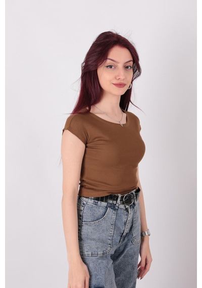 Busem S0015601 Kadın Bluz Koyu Hardal