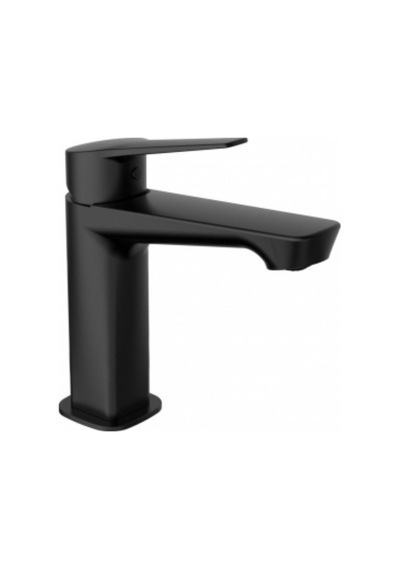 Nsk Noxia N4014529 İntense Black Lavabo Bataryası Krom Siyah Gri