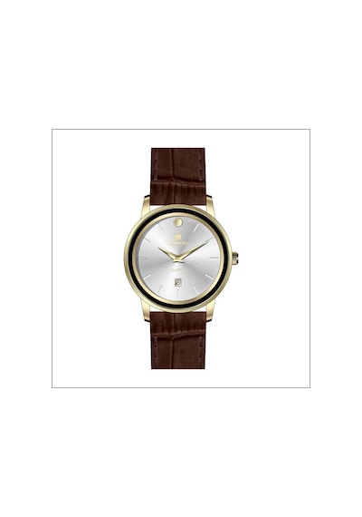 Raymond Rym-1036-gold-brw-w Erkek Kol Saati Gümüş
