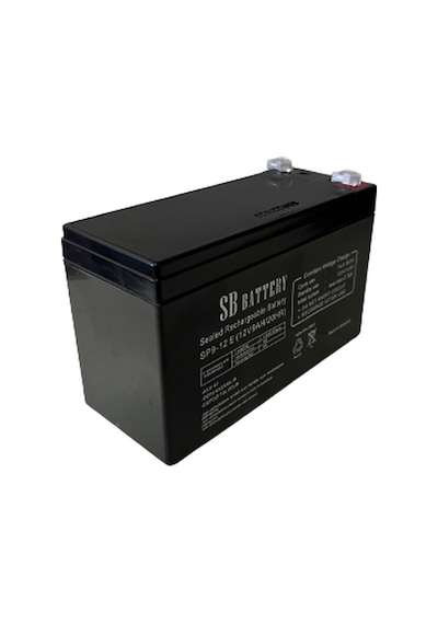 12 VOLT 9 AH-AMPER KURU TİP AGM GÜÇ KAYNAĞI AKÜ SB BATTERY SPL-9