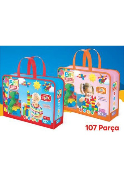 Asya Playblox Block Shıne 107pcs Bag Gırls&boys 2953